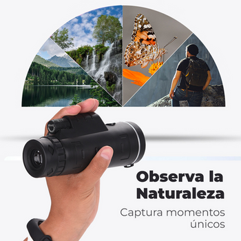 Telescopio Portátil con Visión Nocturna Falcon