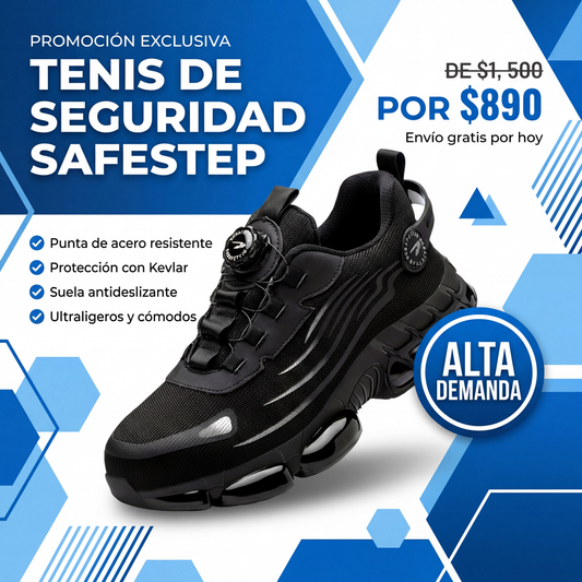 Tenis de Seguridad Ultraligeros SafeStep